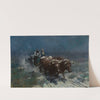 Prairie Homesteaders Coming Home by Harvey T. Dunn