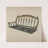 Prairie Schooner Seat (c. 1937) by Wilbur M Rice