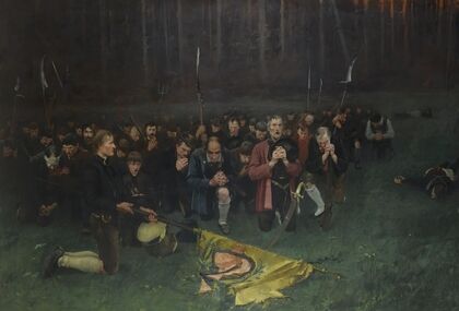 Prayer after the battle of Bergisel