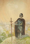 Prayer at the battle field