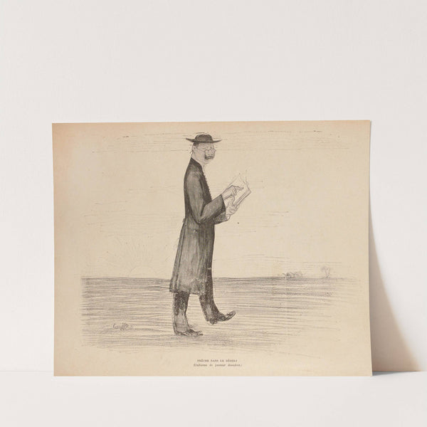 Prêche dans le désert (1898) by Jean Veber