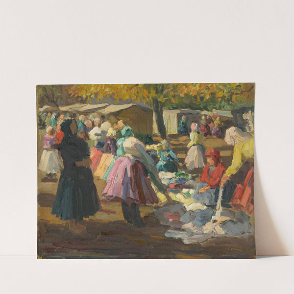 Pred šiatrom I. by Jozef Teodor Mousson