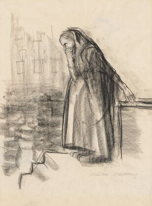 Pregnant Woman Contemplating Suicide (c. 1926)