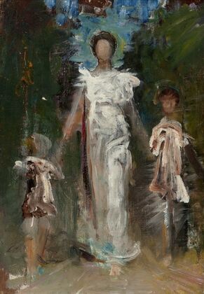 Preliminary Study for ‘A Virgin’
