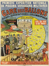Premiere Exposition Nationale De Pigeons Voyageurs Militaires Gare Des Ballons (1890)