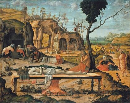 Preparation of Christ’s Tomb