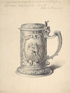 Preparatory Drawing for an Illustration of a Tankard from the Demidov Collection
