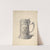 Preparatory Drawing for an Illustration of a Tankard from the Demidov Collection by C. Prosdocimi
