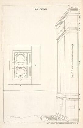 Preparatory to the thirty-ninth. [Outline and perspective lines.]
