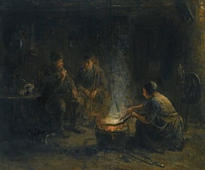 Preparing the meal