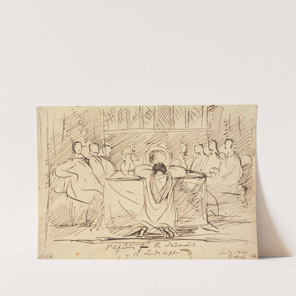 Preparing to Administer the Sacrament (1838) by Benjamin Robert Haydon