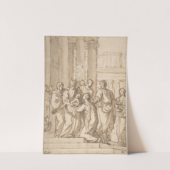 Presentation of the Infant Jesus in the Temple (ca. 1643) by Charles Mellin