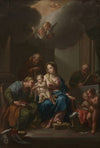 Presentation Sketch for ‘The Holy Family with Saints Anne, Joachim, and John the Baptist’ (for Santa Maria in Via Lata, Roma)