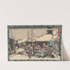 Presenting the Sword; Man Being Held (19th century) by Andō Hiroshige