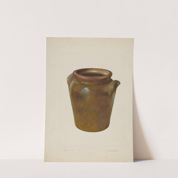 Preserving Jar by Clyde L. Cheney
