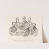 President Lincoln and his cabinet; in council, Sept. 22nd 1862. adopting the Emancipation Proclamation, issued Jany. 1st 1863 by Currier & Ives.