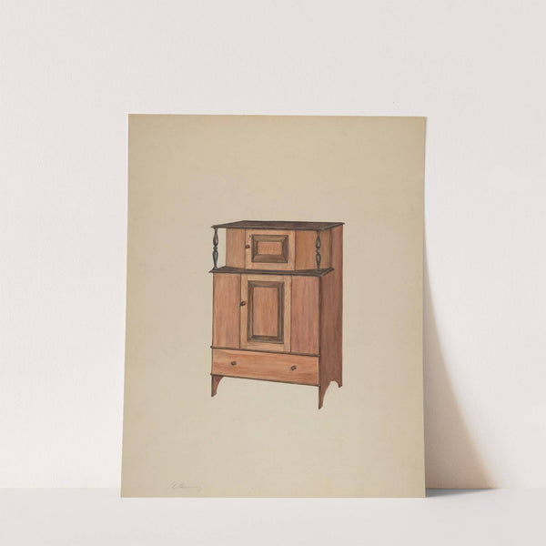 Press Cupboard by Charles Henning