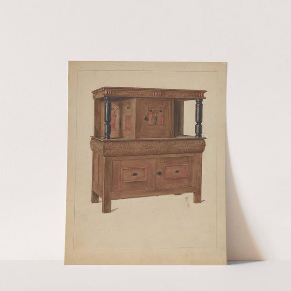 Press Cupboard by Elizabeth Curtis