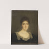 Presumed portrait of  Marguerite de Schickler, Countesse Hubert de Pourtalès (1899) by Lucien Lévy-Dhurmer