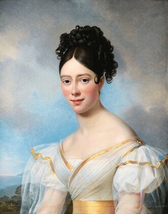 Presumed portrait of Maria Malibran