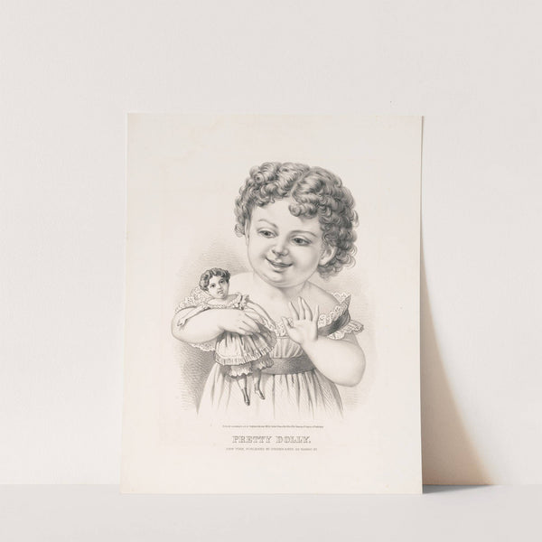 Pretty dolly (1873) by Currier & Ives.