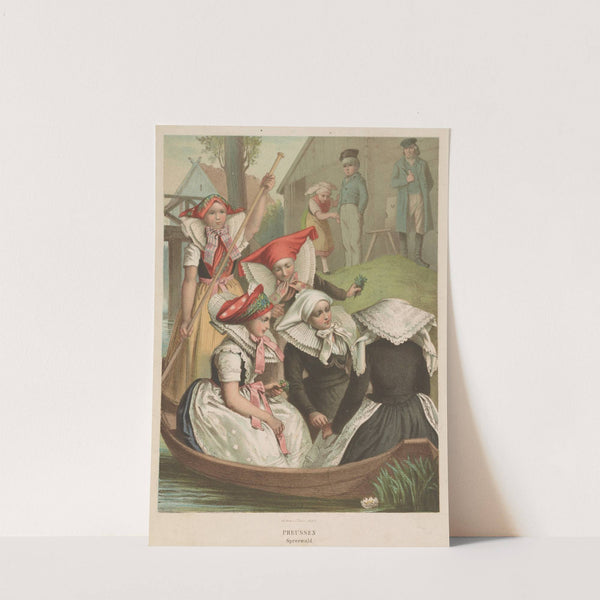 Preussen. Spreewald by J.G. Bach