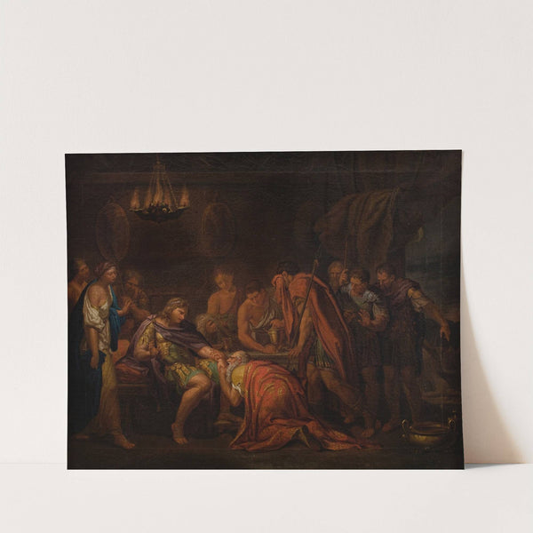 Priam Pleading with Achilles for the Body of Hector by After Hamilton Gavin
