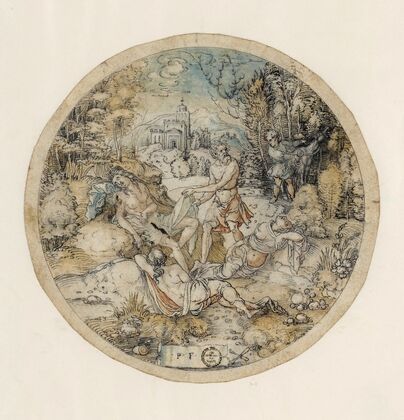 Priapus and Lotis (1540)