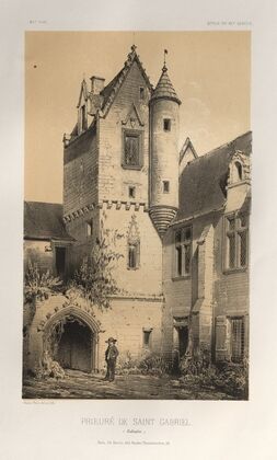 Prieuré De Saint Gabriel (Calvados) (1860)