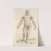 Prima musculorum tabula. [Shows human muscles] by Thomas Geminus