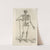 Prima ossium tabula [Human skeleton leaning on a spade] by Thomas Geminus