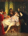 Primadonna Leocadi Gerlach og kammersanger Christian Hansen i “Don Juan”