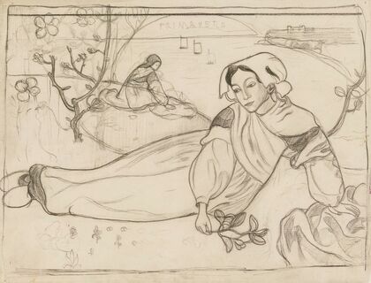Primavera (Femme couchée) (1894-1895)