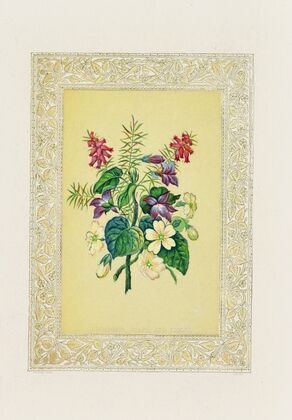 Primroses, Heath & Violet (1869)
