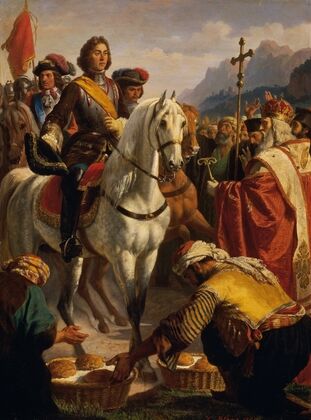 Prince Eugene’s train to Bosnia in 1697