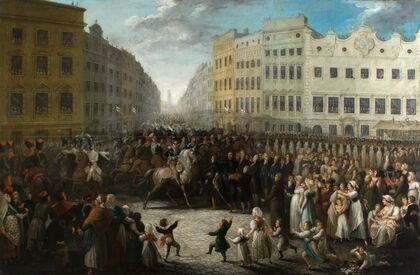 Prince Joseph Poniatowski Entering Krakow on 15 July 1809