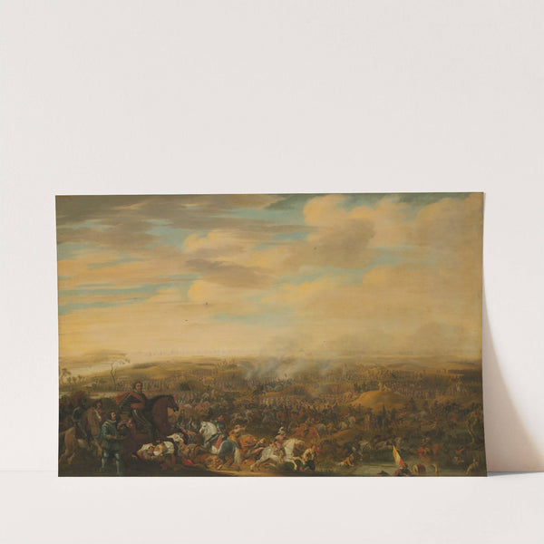Prince Maurice at the Battle of Nieuwpoort, 2 July 1600 (c. 1632 - c. 1640) by Pauwels van Hillegaert