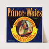 Prince of Wales Brand Citrus Label (1940s)