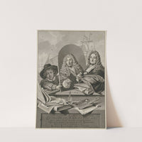 Princeps Marium Pictor Ludolphus Bakhuisen ita seipsum pinxit by Jan Stolker