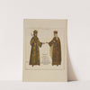 Princes Slaves en costume d&#039;empereur et imperatrice de Constantinople by Raphaël Jacquemin