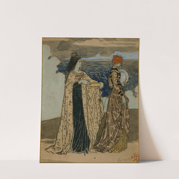 Princesse de légende by Eugène Grasset