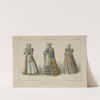 Princesses de Bavière d&#039;après l&#039;oeuvre de Josse Hamman. XVIe siècle, costumes civils, femmes, Allemagne. by Raphaël Jacquemin