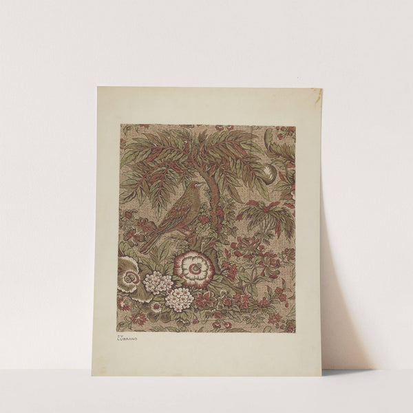 Printed Cotton Chintz by Joseph Lubrano