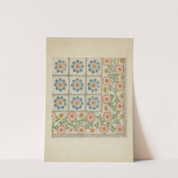 Printed Coverlet by Dorothy Lacey