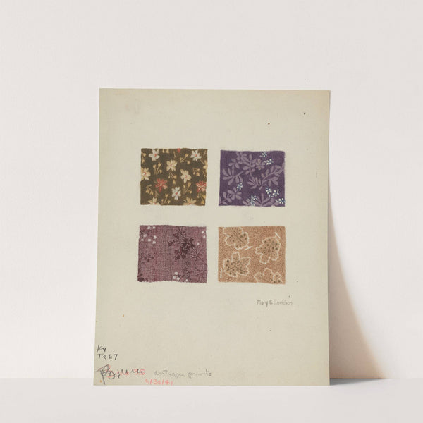 Printed Swatches by Mary C. Davidson
