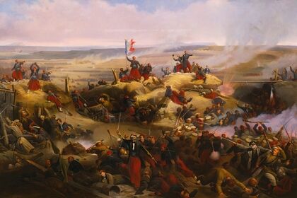 Prise De La Gorge De Malakoff, September 1855