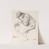 Prisoner of War Writing a Letter by Jean-Louis Forain