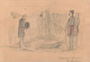Private Xavier Blodier’s funeral, Camp Nevin, Kentuck
