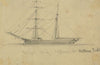 Prize brig captured at Hatteras Inlet.