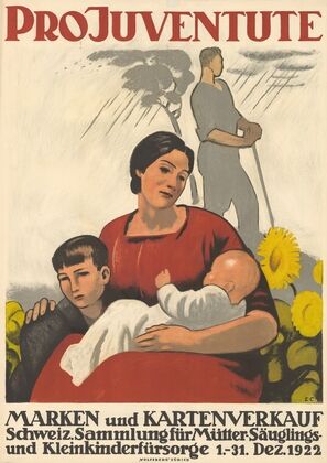 Pro Juventute – Marken und Kartenverkauf Schweiz (1922)